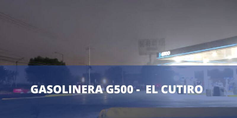 Gasolinera G500 el Cutiro Facturación