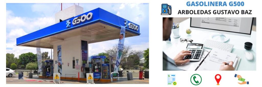 facturación gasolinera Arboledas Gustavo Baz