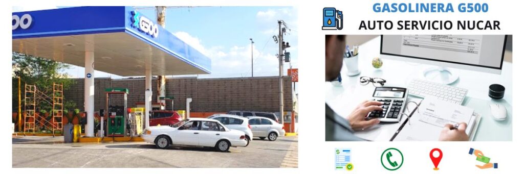 facturación gasolinera Auto Servicio Nucar