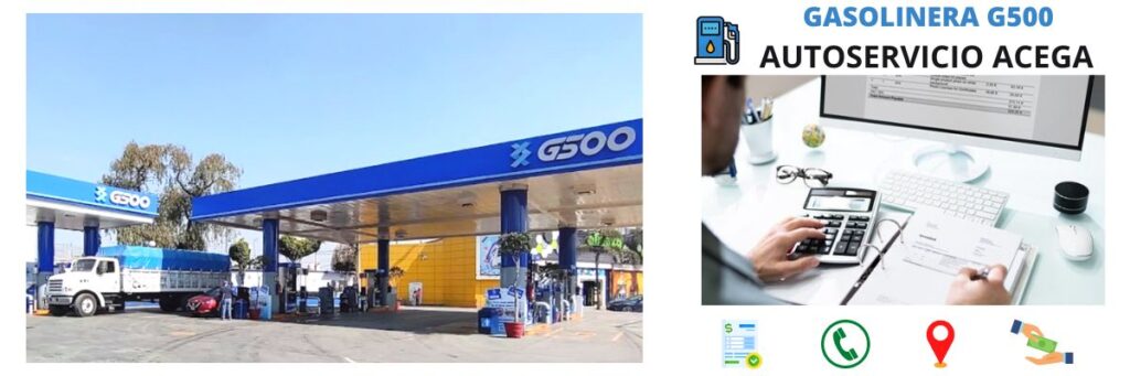 facturación gasolinera Autoservicio Acega