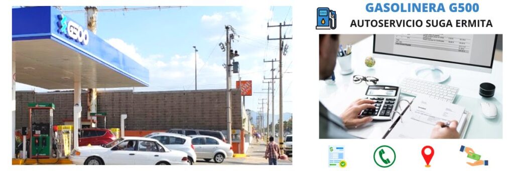 facturación gasolinera Autoservicio Suga Ermita