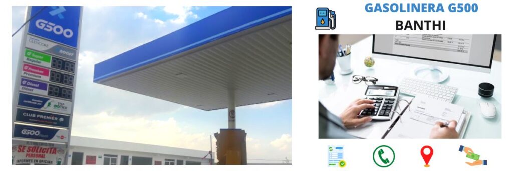 facturación gasolinera Banthi