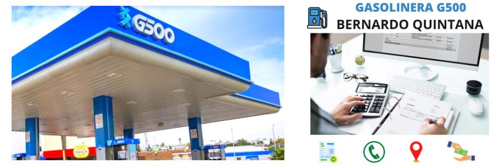 facturación gasolinera Bernardo Quintana