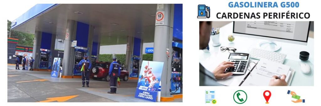 facturación gasolinera Cardenas Periférico