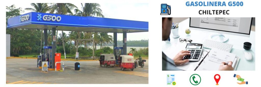 facturación gasolinera Chiltepec