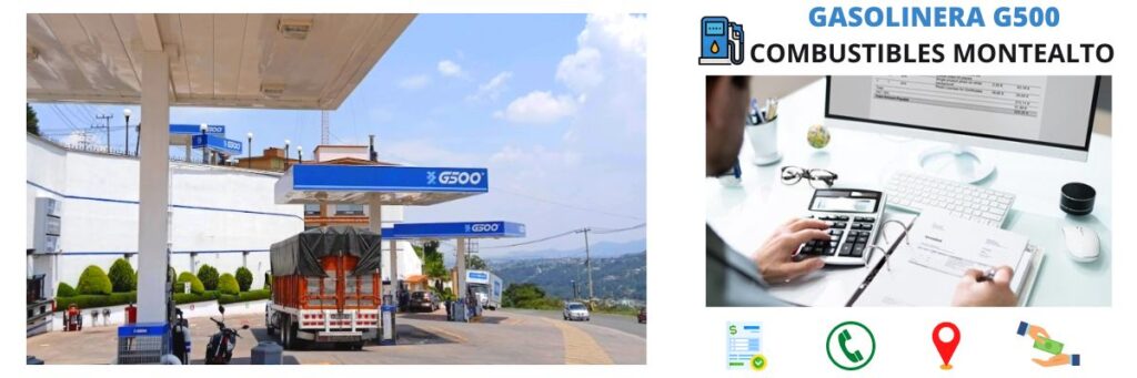 facturación gasolinera Combustibles Montealto
