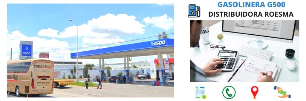 facturación gasolinera Distribuidora Roesma - Gasolinera G500