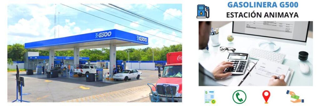 facturación gasolinera Estación Animaya