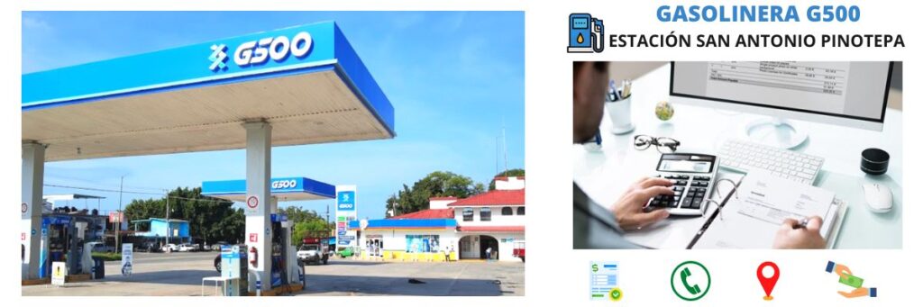 facturación gasolinera Estación San Antonio Pinotepa