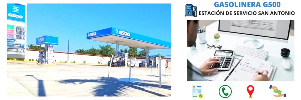 facturación gasolinera Estación de Servicio San Antonio