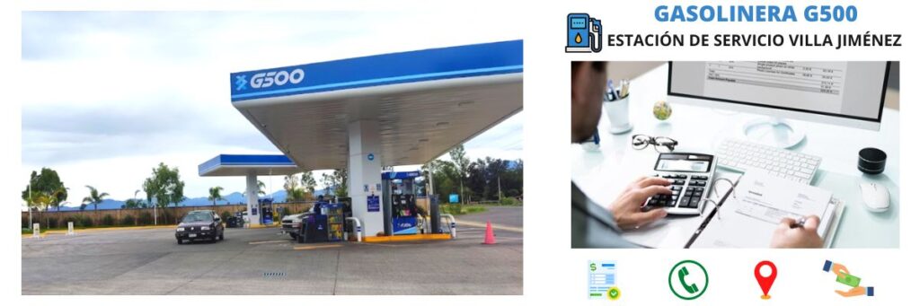 facturación gasolinera Estación de Servicio Villa Jiménez