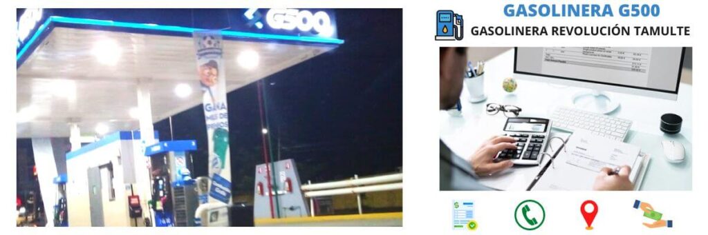facturación gasolinera Gasolinera Revolución Tamulte
