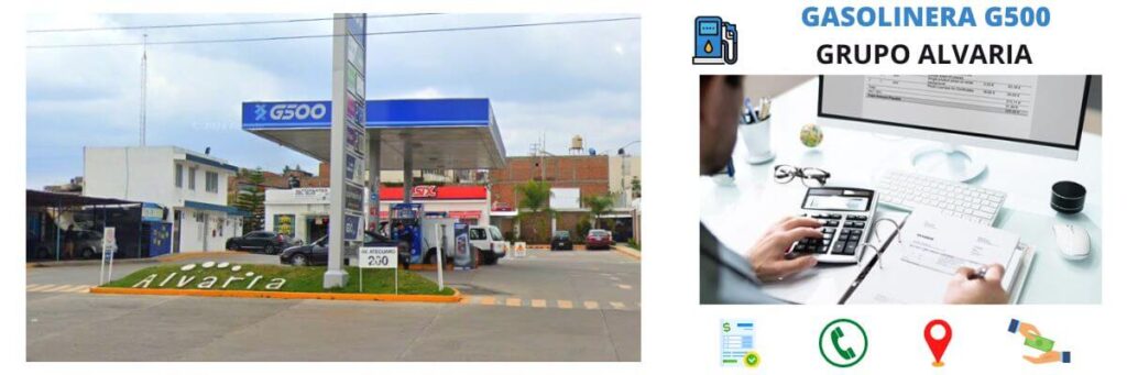facturación gasolinera Grupo Alvaria