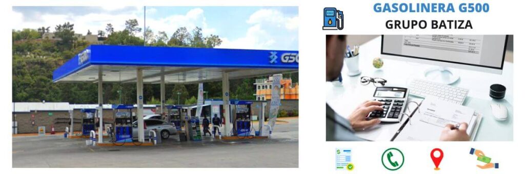 facturación gasolinera Grupo Batiza
