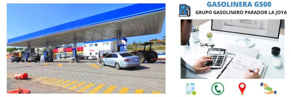 Grupo Gasolinero Parador la Joya - Gasolinera G500 1 facturación gasolinera Grupo Gasolinero Parador la Joya