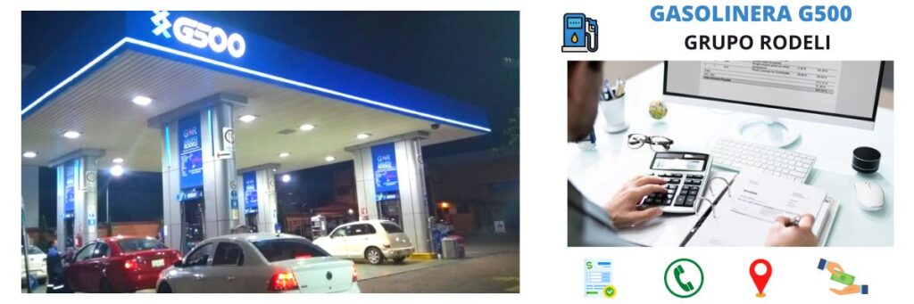 facturación gasolinera Grupo Rodeli