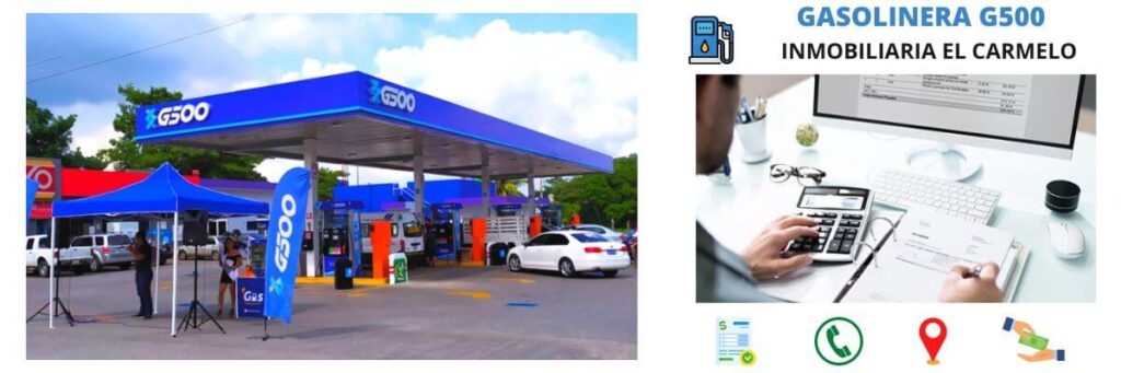 facturación gasolinera Inmobiliaria El Carmelo