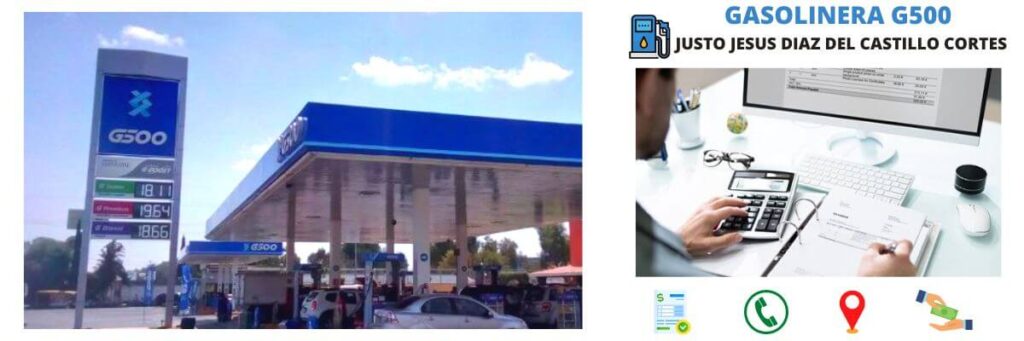 facturación gasolinera Justo Jesus Diaz del Castillo Cortes