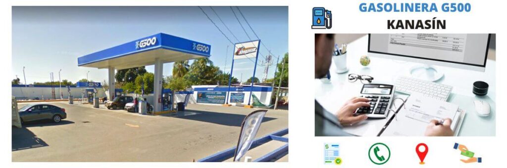 Kanasín - Gasolinera G500 1 facturación gasolinera Kanasín
