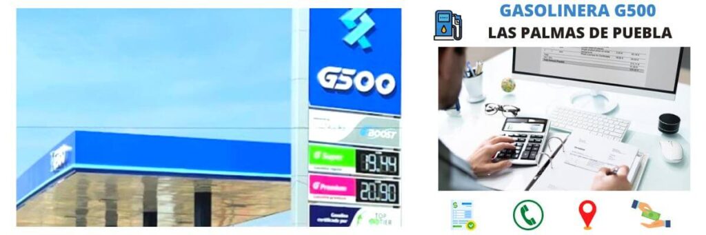 facturación gasolinera Las Palmas de Puebla
