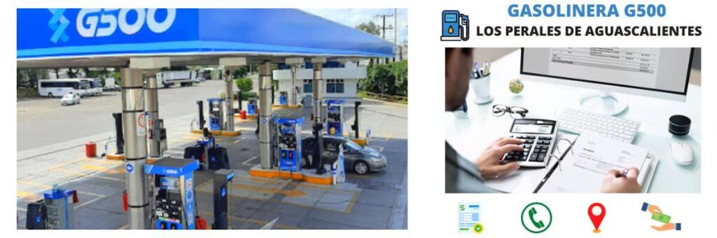 facturación gasolinera Los Perales de Aguascalientes