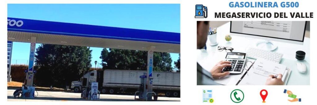 facturación gasolinera Megaservicio del Valle