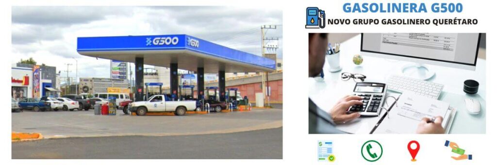 Novo Grupo Gasolinero Querétaro - Gasolinera G500 1 facturación gasolinera Novo Grupo Gasolinero Querétaro