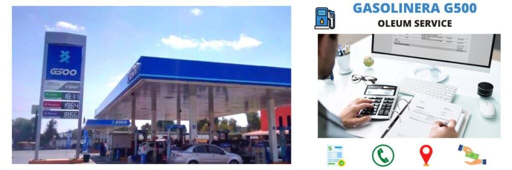 Oleum Service - Gasolinera G500 1 facturación gasolinera Oleum Service