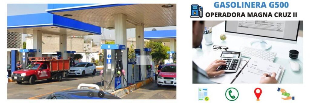 Estacion de Servicio - Operadora Magna Cruz II 1 facturación gasolinera Operadora Magna Cruz II