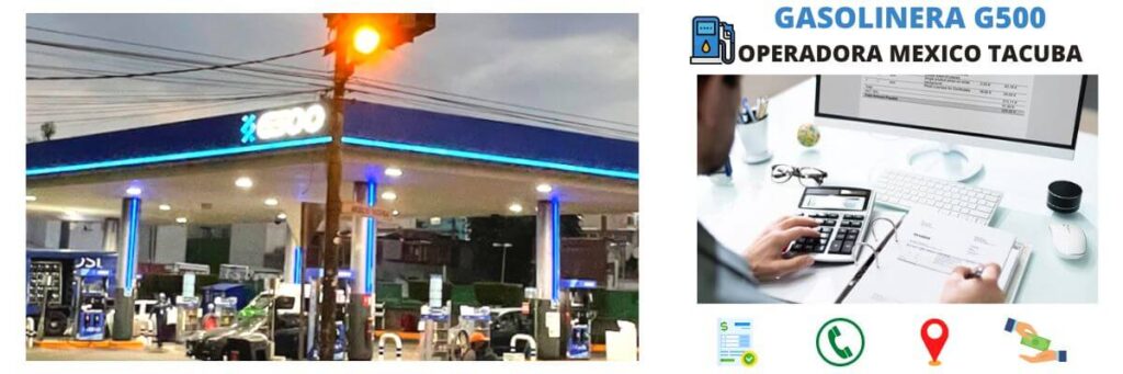 facturación gasolinera Operadora Mexico Tacuba