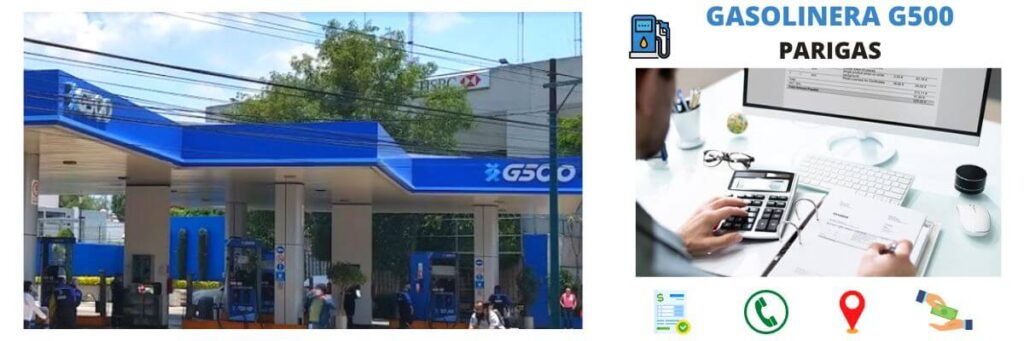 Parigas - Gasolinera G500 1 facturación gasolinera Parigas