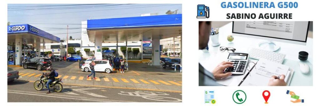 facturación gasolinera Sabino Aguirre
