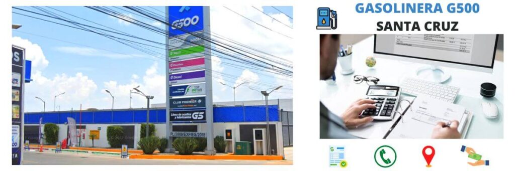 facturación gasolinera Santa Cruz