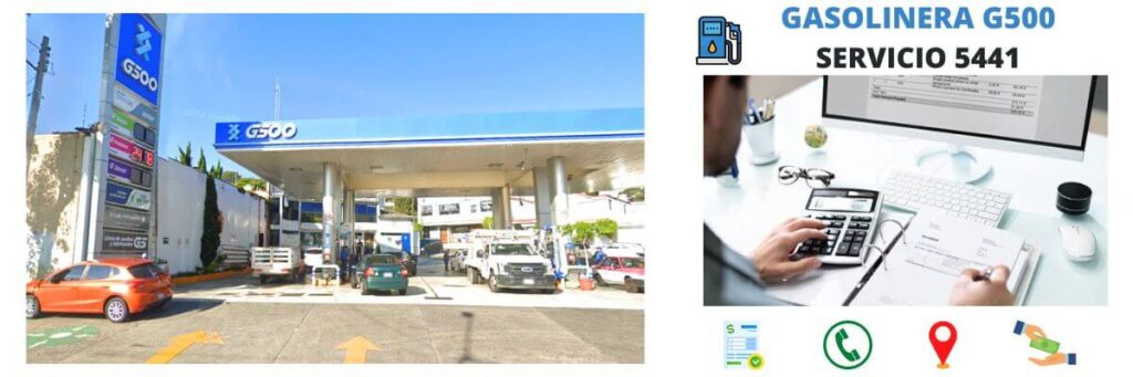 facturación gasolinera Servicio 5441