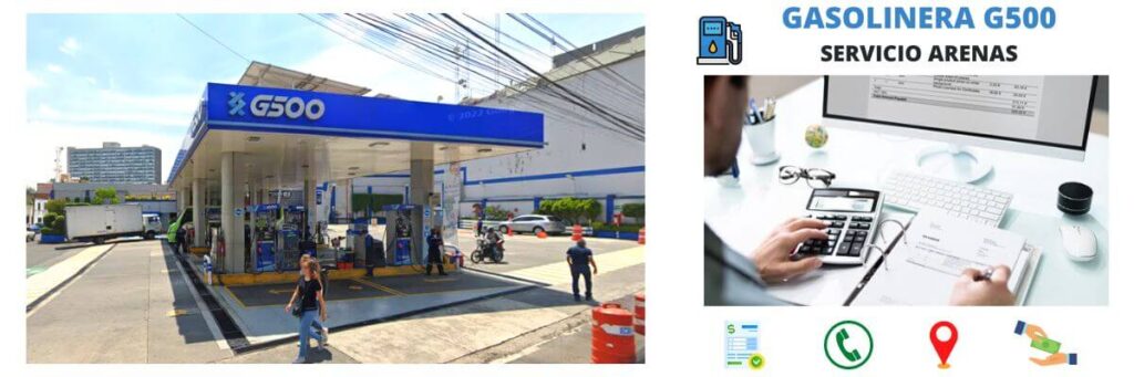 facturación gasolinera Servicio Arenas