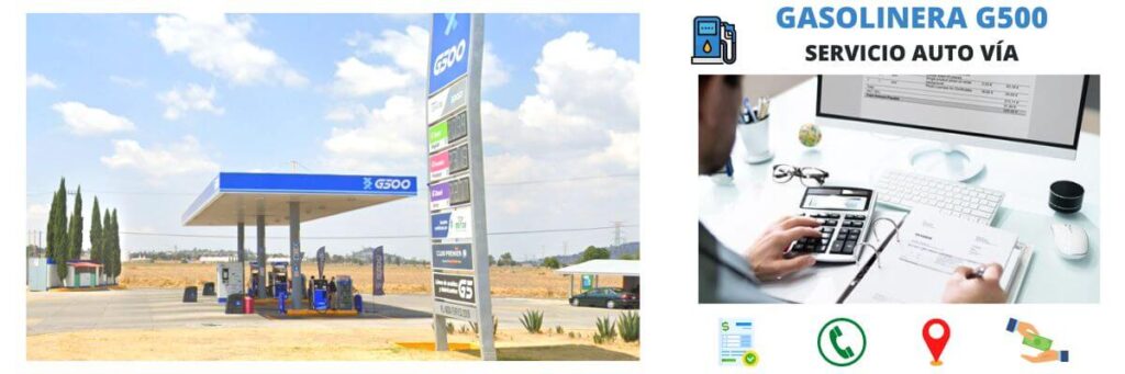 facturación gasolinera Servicio Auto Vía