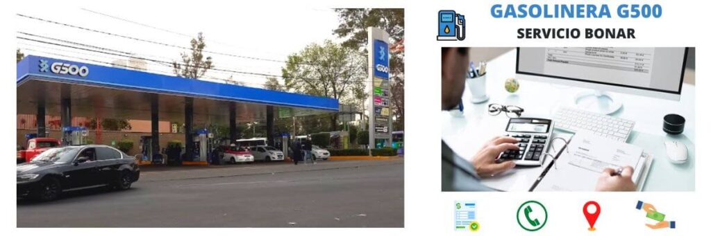 facturación gasolinera Servicio Bonar