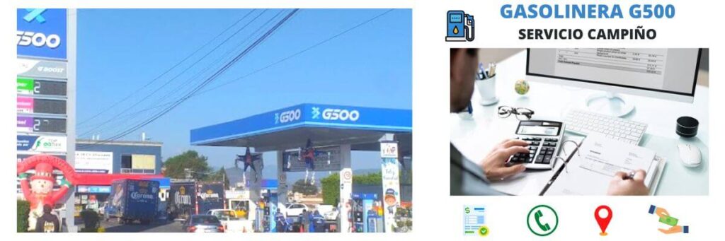 facturación gasolinera Servicio Campiño
