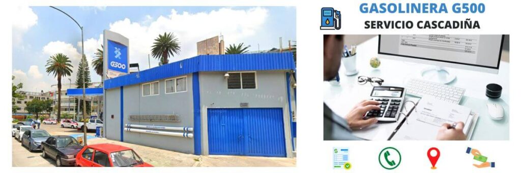 facturación gasolinera Servicio Cascadiña