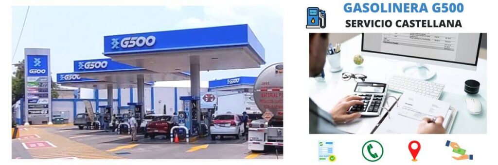facturación gasolinera Servicio Castellana