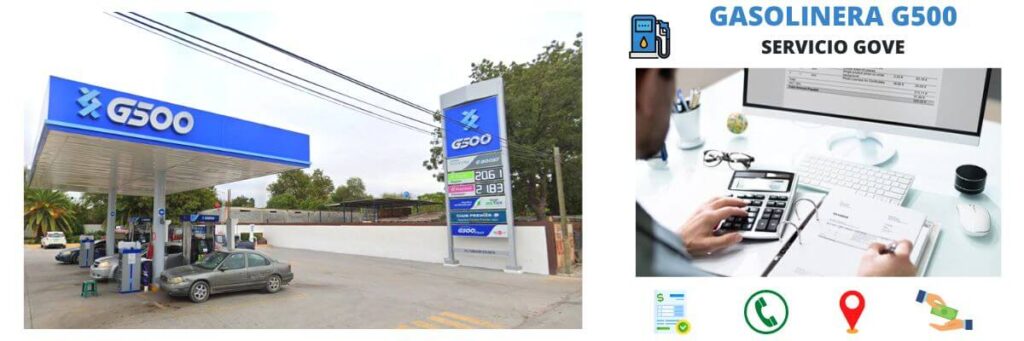 facturación gasolinera Servicio Gove
