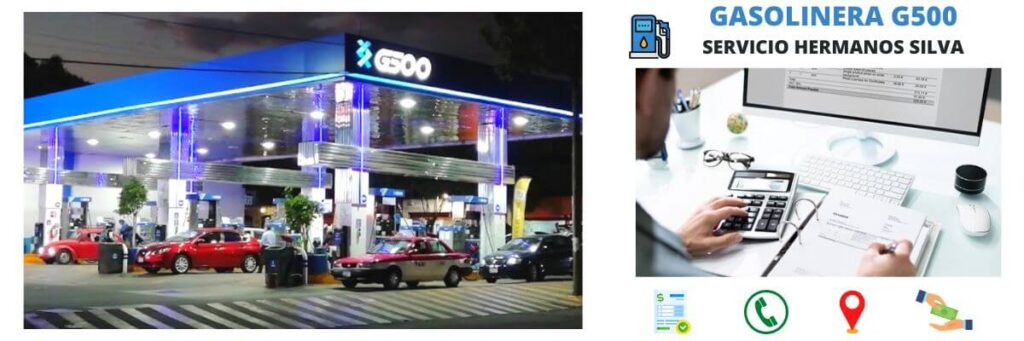 Servicio Hermanos Silva - Gasolinera G500 1 facturación gasolinera Servicio Hermanos Silva