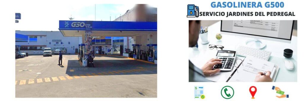 facturación gasolinera Servicio Jardines del Pedregal