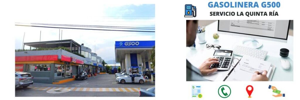 facturación gasolinera Servicio La Quinta Ría