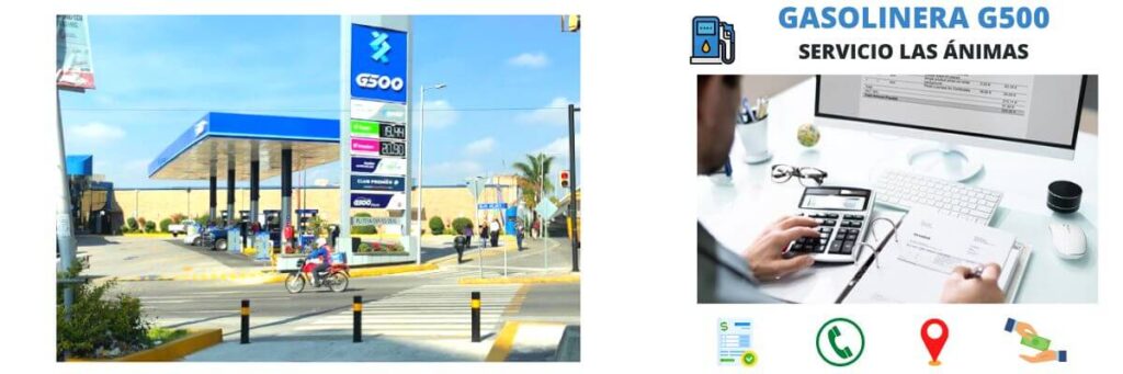 facturación gasolinera Servicio Las Ánimas