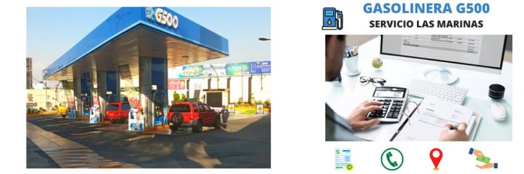 facturación gasolinera Servicio Las Marinas