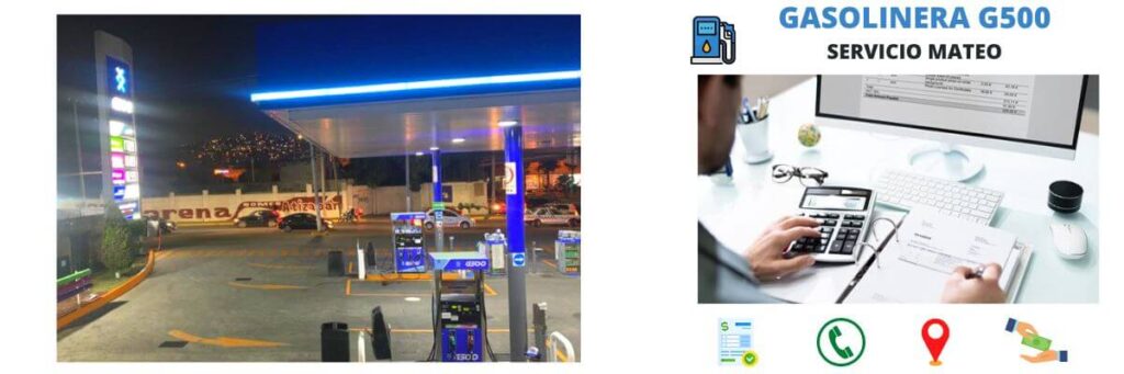 facturación gasolinera Servicio Mateo