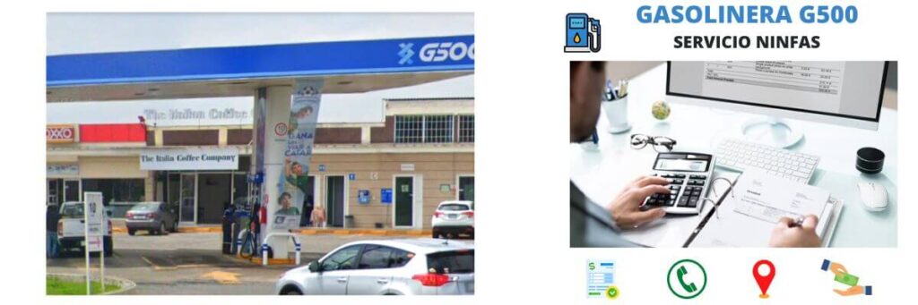 facturación gasolinera Servicio Ninfas