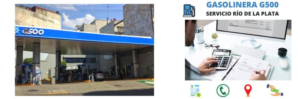 Estación de Servicio - Servicio Río de la Plata 1 facturación gasolinera Servicio Río de la Plata