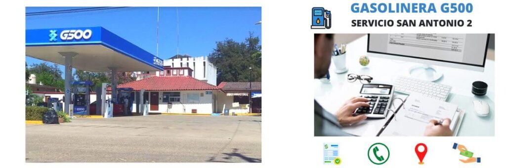 facturación gasolinera Servicio San Antonio 2